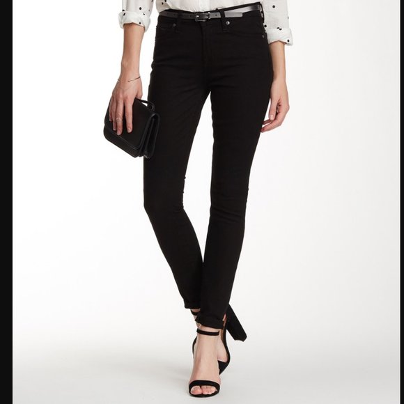 7 For All Mankind Denim - 7 For All Mankind- Black Gwenevere Skinny Jean